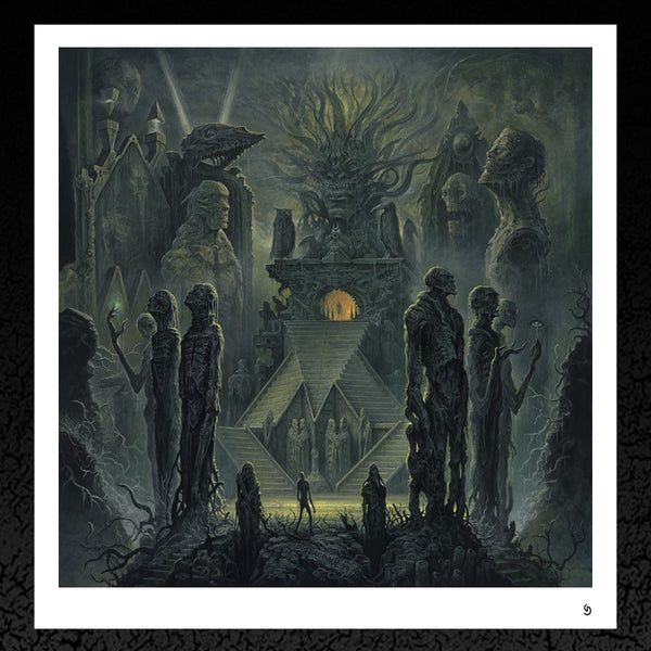 Dan Seagrave "Insidious Disease 'After Death' Album cover" Collector's Edition Prints