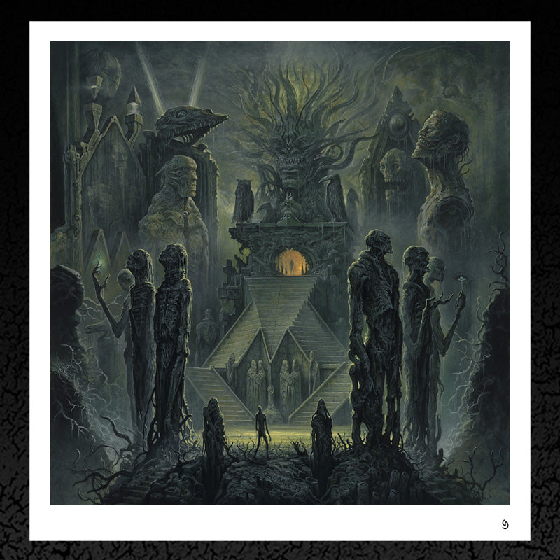 Dan Seagrave "Insidious Disease 'After Death' Album cover" Collector's Edition Prints