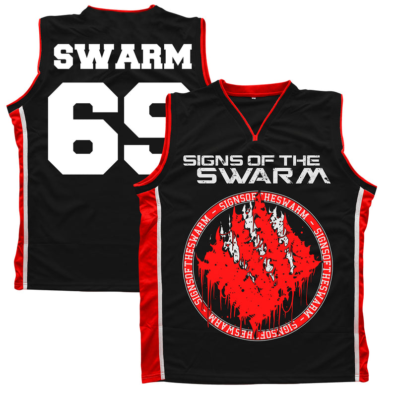 Signs of the Swarm "Team Jersey" Basketball Jerseys