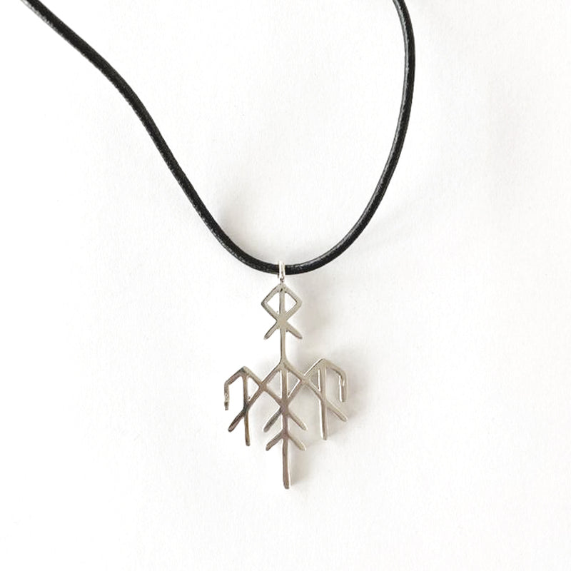 Wardruna "Silver Rune Logo" Necklaces & Pendants