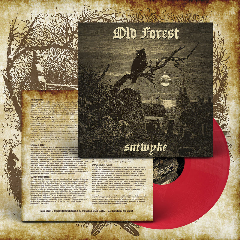 Old Forest "Sutwyke (Transparent red vinyl)" Limited Edition 12"
