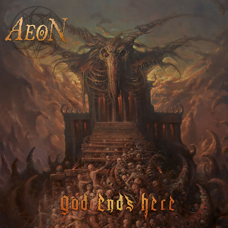 Aeon "God Ends Here (Gold Splatter Vinyl)" 12"