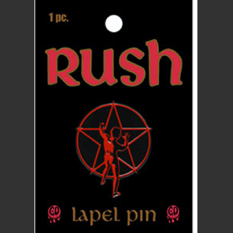 Rush "Starman Lapel" Pins