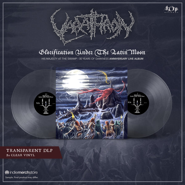 Varathron "Glorification Under The Latin Moon (transparent)" Limited Edition 2x12"