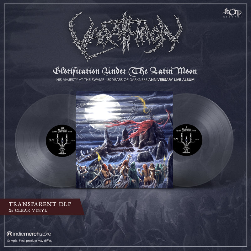 Varathron "Glorification Under The Latin Moon (transparent)" Limited Edition 2x12"