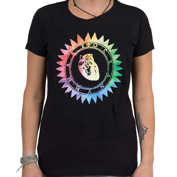 The Receiving End Of Sirens "Rainbow" Girls T-shirt