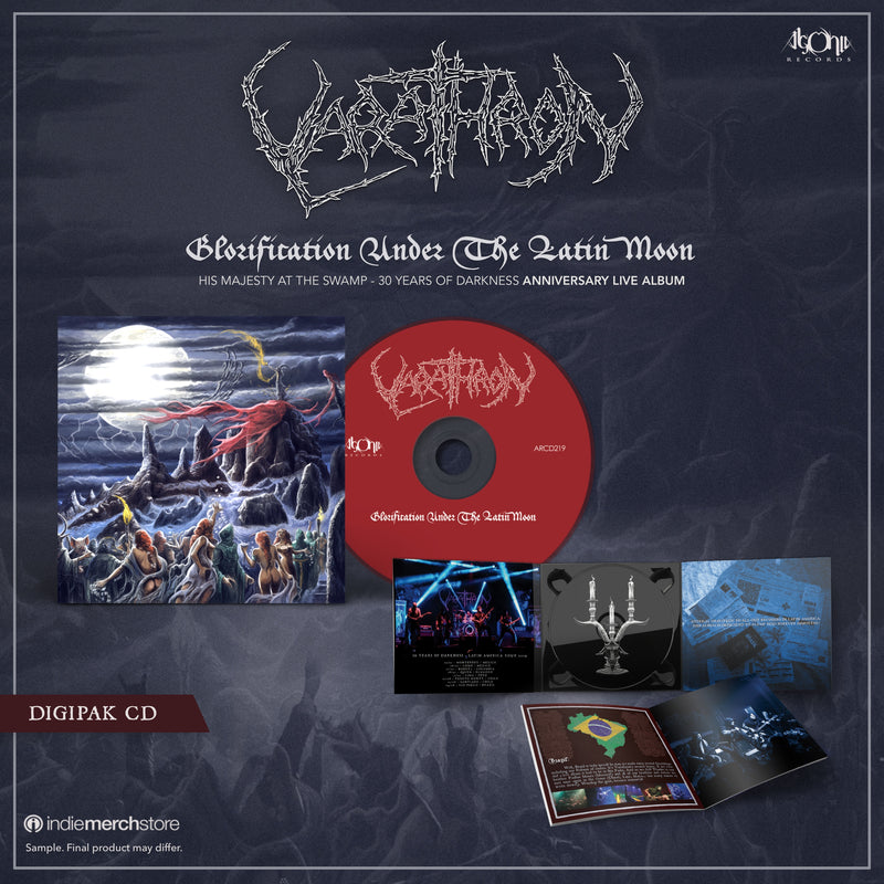 Varathron "Glorification Under The Latin Moon" Limited Edition CD