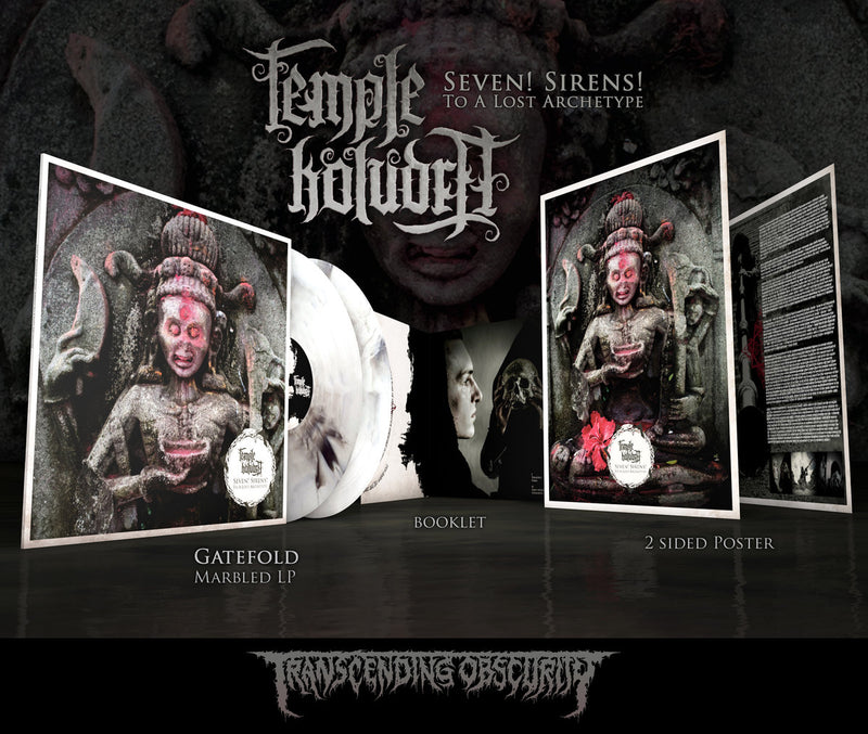 TEMPLE KOLUDRA (Germany) "Seven! Sirens! To A Lost Archetype" Limited Edition 2x12"