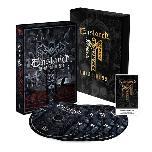 Enslaved "Cinematic Tour 2020 (NTSC)" Limited Edition 4xDVD