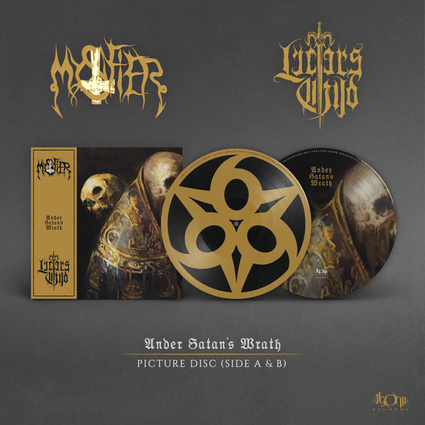 Mystifier / Lucifer's Child "Under Satan's Wrath (picture disc)" Deluxe Edition 12"
