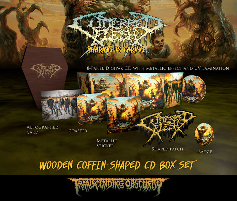 Cutterred Flesh "Sharing Is Caring CD Box" Boxset