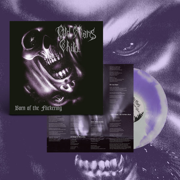 Old Man's Child "Born Of The Flickering (transparent purple/silver vinyl)" Limited Edition 12"
