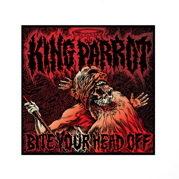 King Parrot "Bite Your Head Off" Patch