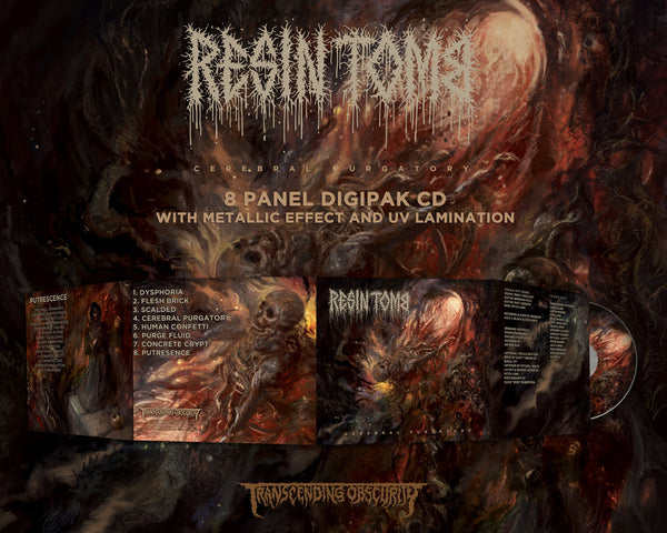 Resin Tomb "Cerebral Purgatory" Hand-numbered Edition CD