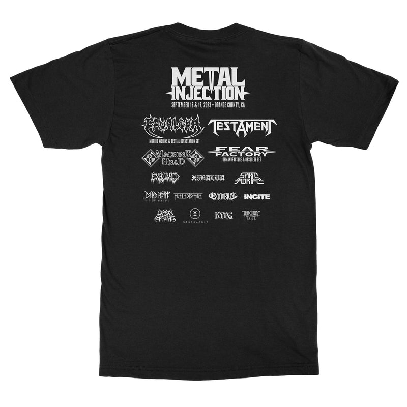 Metal Injection "MI Festival 2023 - Alt Design Shirt " T-Shirt