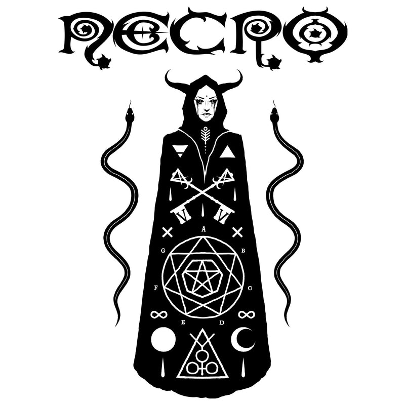 Necro "Occult Witch" Girls T-shirt