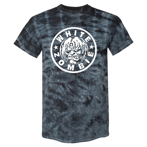 White Zombie "Circle Logo Tie Dye" T-Shirt
