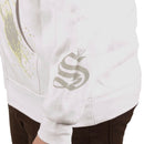 Strhess Clothing "Falling Feather White Hoodie" Zip Hoodie