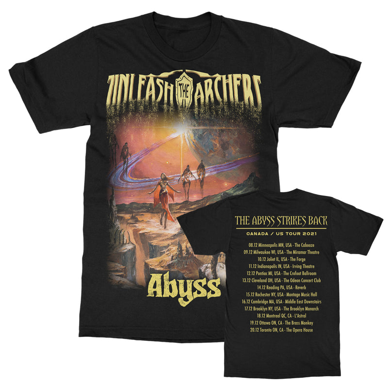 Unleash The Archers "Abyss Strikes Back 2021 Tour" T-Shirt