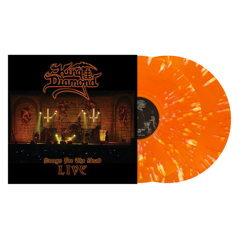 King Diamond "Songs for the Dead Live (Orange Splatter)" 2x12"