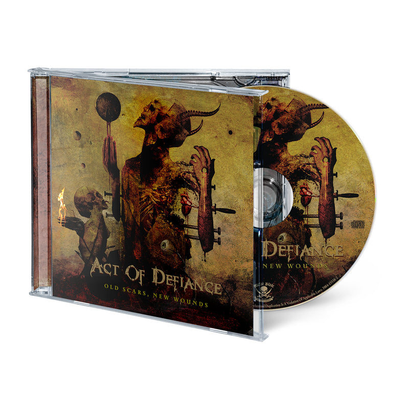 Act of Defiance "Old Scars, New Wounds" CD