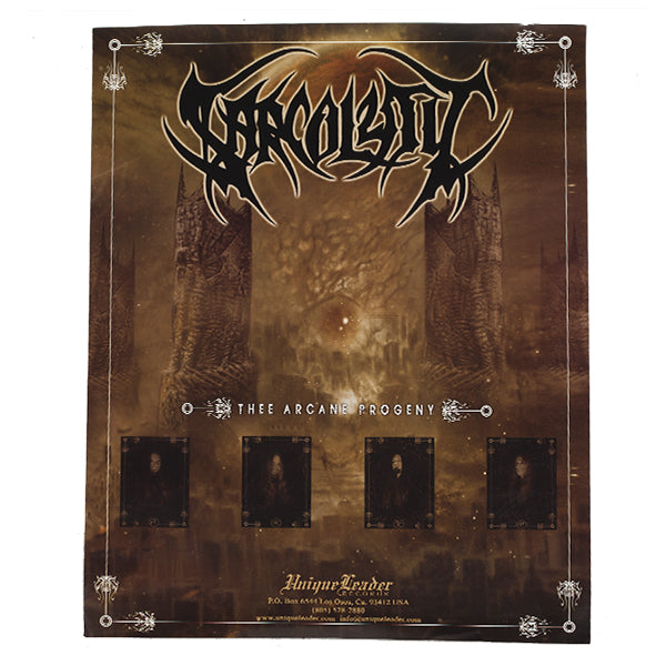 Sarcolytic "Thee Arcane Progeny" Posters