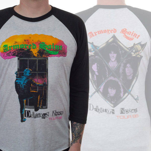 Armored Saint "Delirious Nomad Tour '86" Baseball Tee