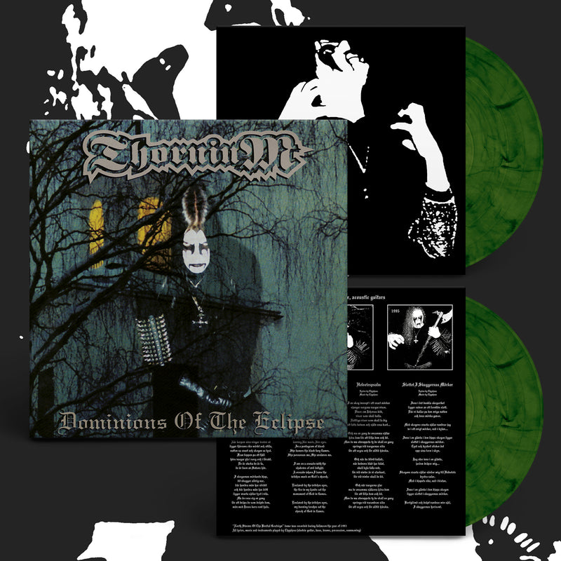 Thornium "Dominions Of The Eclipse (Lim. transparent green/black marbled double vinyl)" Limited Edition 2x12"