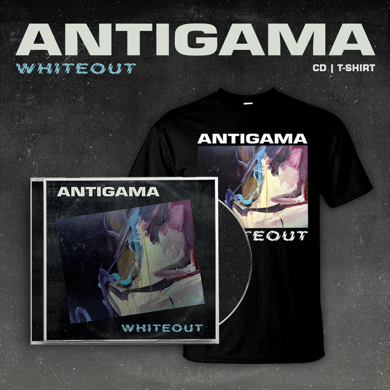 Antigama "Whiteout CD/Tee Bundle" Bundle