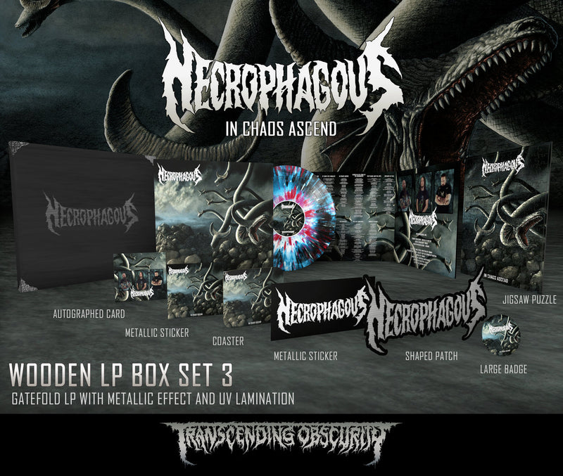 Necrophagous "In Chaos Ascend LP Box" Limited Edition 12"