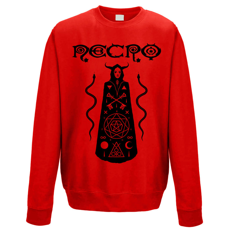Necro "Occult Witch" Crewneck Sweatshirt