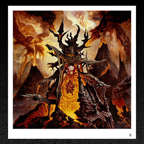 Dan Seagrave "Thorium. Album cover" Prints