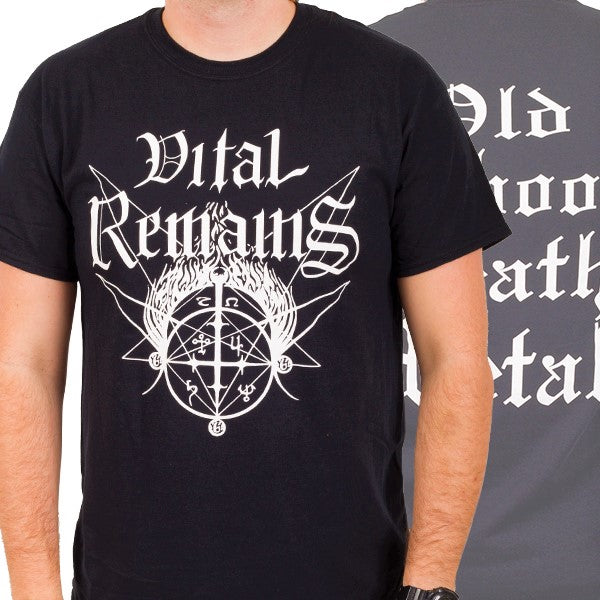 Vital Remains "Old School" T-Shirt