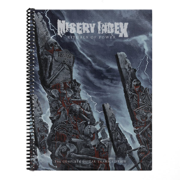 Misery Index "Rituals of Power Guitar Transciption Book" Paperback Book