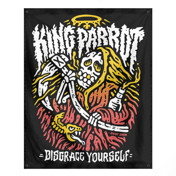 King Parrot "Disgrace Yourself" Flag