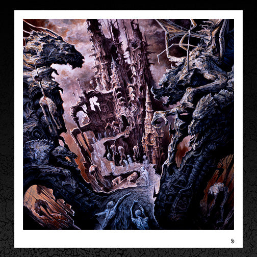 Dan Seagrave "Suffocation. (Souls) Album Cover" Prints