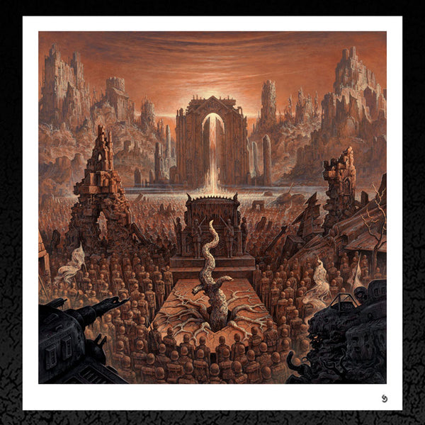 Dan Seagrave "Memoriam 'Silent Vigil' Album Cover" Collector's Edition Prints