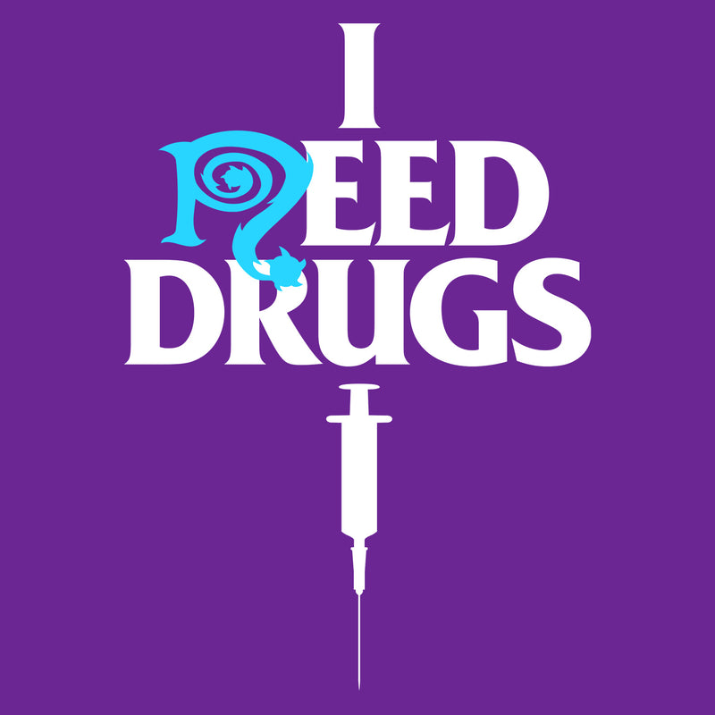 Necro "I Need Drugs" Girls T-shirt