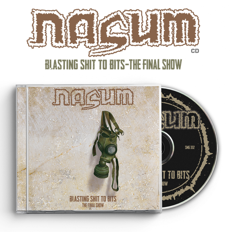 Nasum "Blasting Shit To Bits" CD