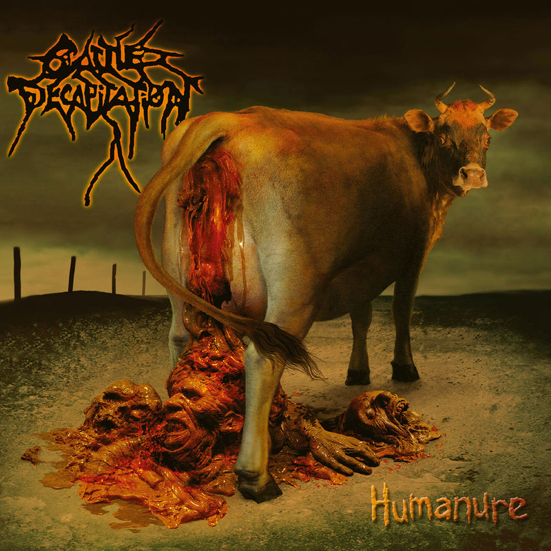 Cattle Decapitation "Humanure (Black Smoke Marbled Vinyl)" Bundle