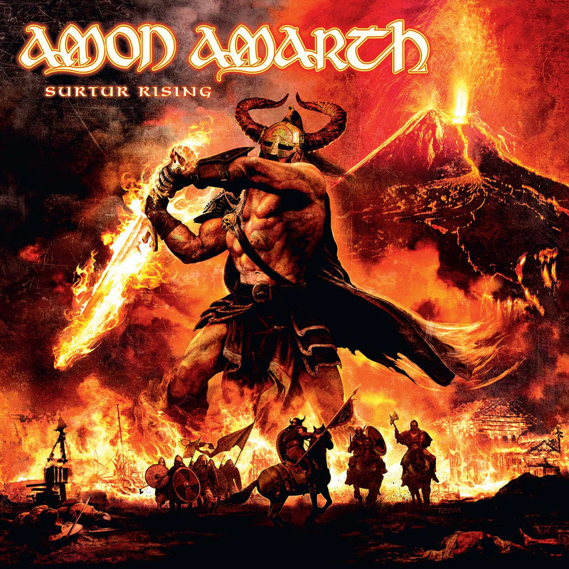 Amon Amarth "Surtur Rising (Sun Yellow Marbled Vinyl)" 12"