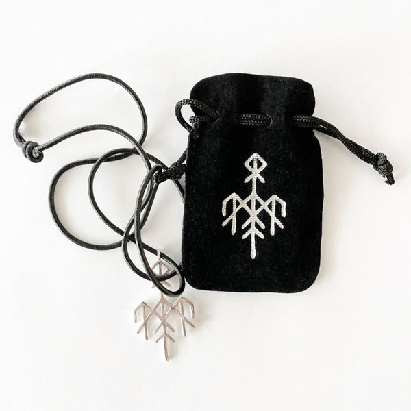 Wardruna "Silver Rune Logo" Necklaces & Pendants