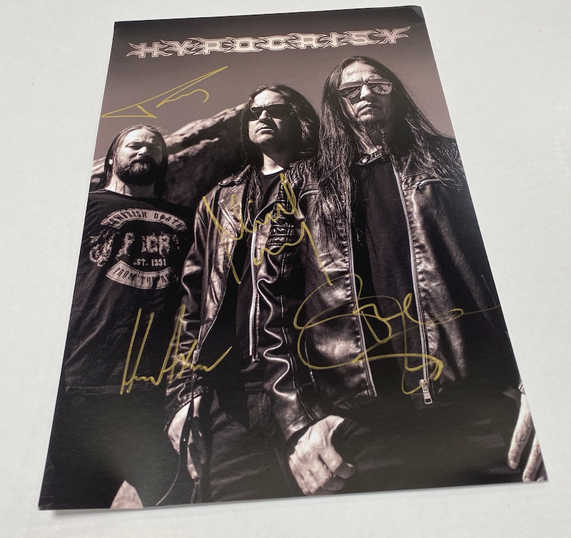 Hypocrisy "Band (SIGNED)" Poster
