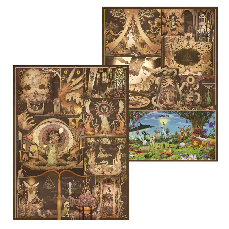 Vildhjarta "Masstaden Under Vatten Art Poster (2 pack)" Bundle