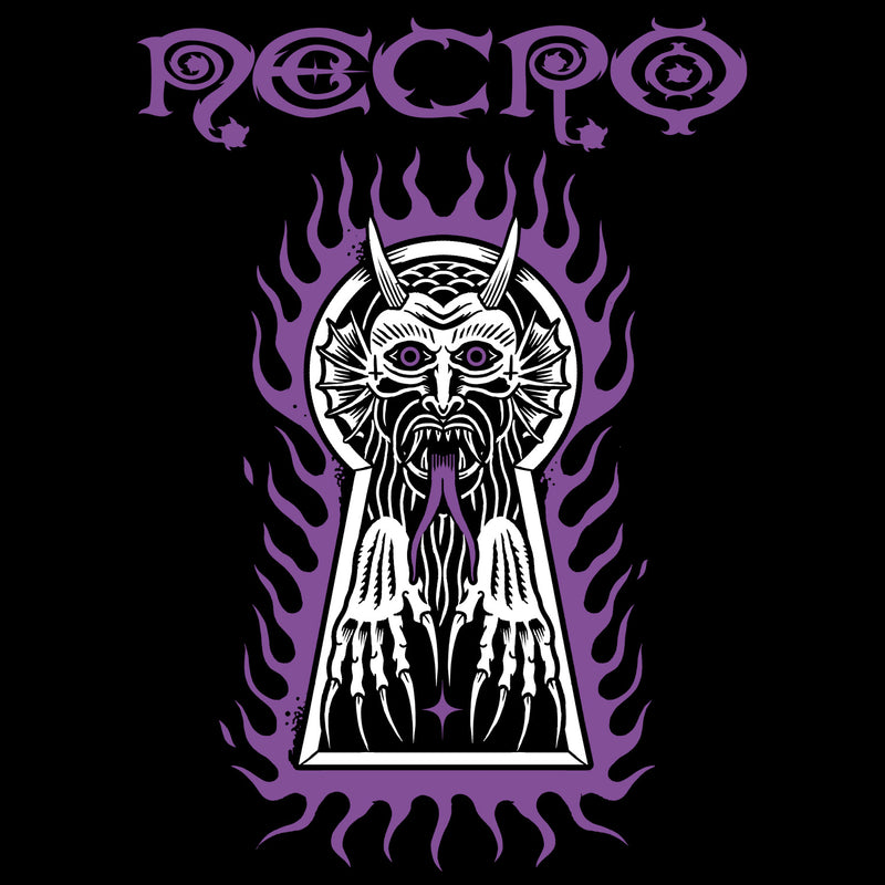 Necro "Fire Demon" Girls Tank Top