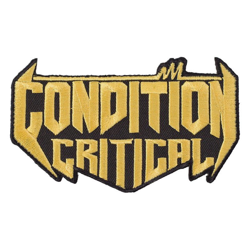 Condition Critical "Gold Logo" Patch