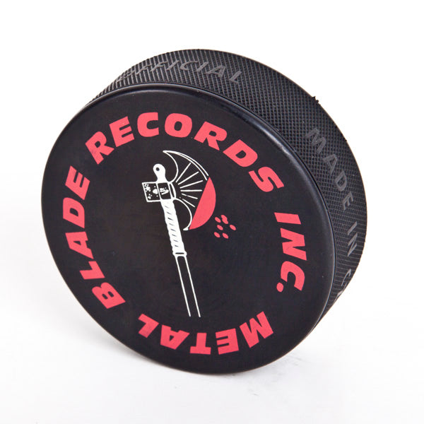 Metal Blade Records "Axe Logo" Hockey Puck