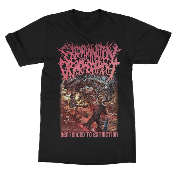 Extermination Dismemberment "Sentenced to Extinction" T-Shirt