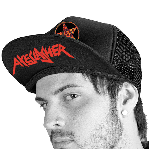 Axeslasher "Pizzagram Trucker Hat" Trucker Hat