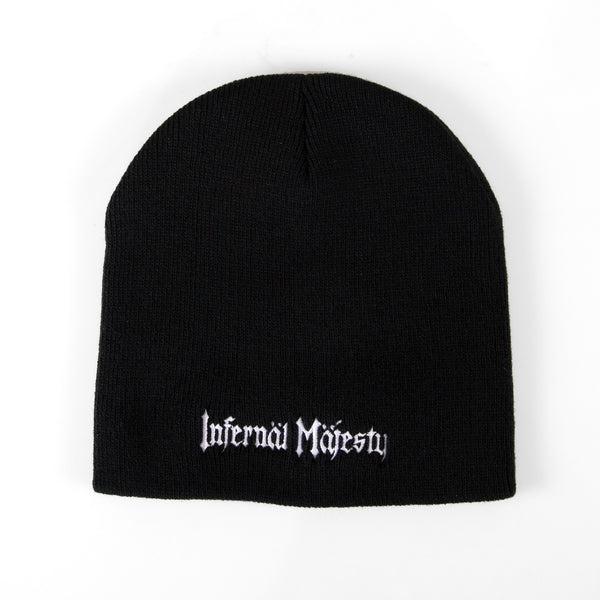 Infernal Majesty "Logo (White)" Beanies